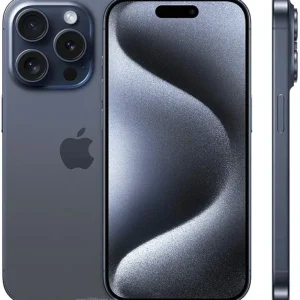 iPhone 15 Pro 5G, 6.1-Inch Super Retina XDR 120Hz Display, Triple 48MP Camera System, 3274mAh Battery, Fast & Wireless Charging, A17 Pro Chip, Titanium Design, Premium Performance